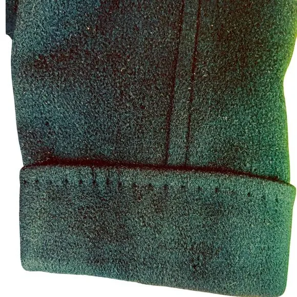 VTG 100% Imported Cashmere Overcoat Mens Black Cashmere Deluxe Roger Laurence - Picture 5 of 13